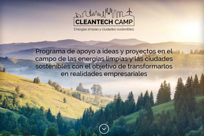 Web de Cleantech Camp